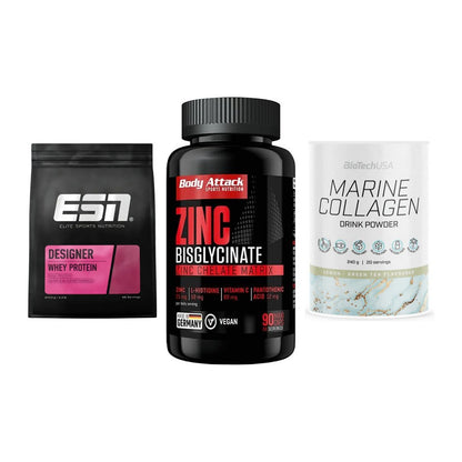 Regenerations-Set: ESN Designer + Body Attack + BioTech Marine – alle enthaltenen Artikel