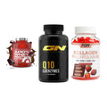 Regenerations-Set: Scitec 100% + GN Q10 Health + FGN Kollagen 60 – alle enthaltenen Artikel