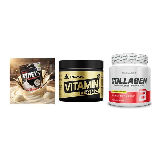 Regenerations-Set: Sinob Honest + Peak Vitamin + BioTech Collage – alle enthaltenen Artikel
