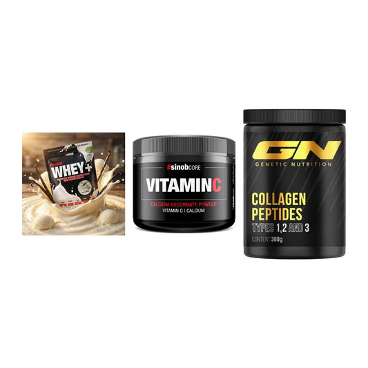Regenerations-Set: Sinob Honest + Sinob Vitamin C + GN Peptan – alle enthaltenen Artikel