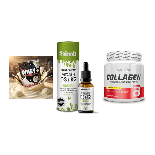 Regenerations-Set: Sinob Honest + Sinob Vitamin + BioTech Collage – alle enthaltenen Artikel