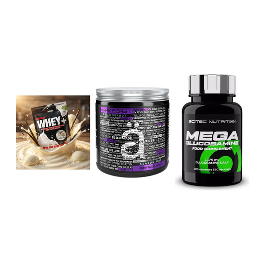 Regenerations-Set: Sinob Honest + Nanosupps Hype + Scitec Mega – alle enthaltenen Artikel