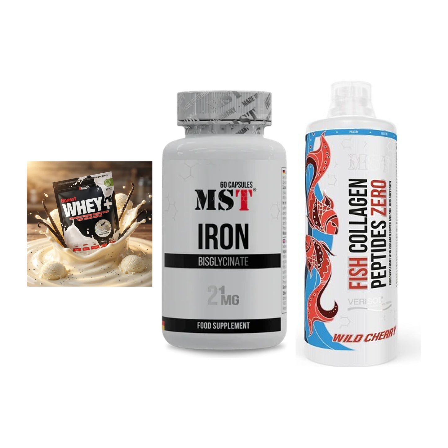 Regenerations-Set: Sinob Honest + MST Iron + MST Fish – alle enthaltenen Artikel