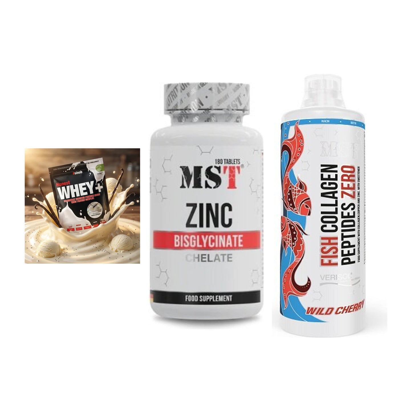Regenerations-Set: Sinob Honest + MST Zinc + MST Fish – alle enthaltenen Artikel