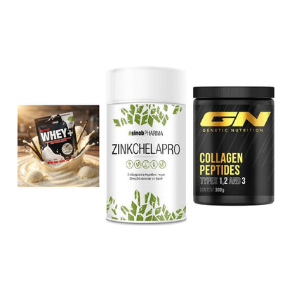 Regenerations-Set: Sinob Honest + Sinob Zink + GN Peptan – alle enthaltenen Artikel