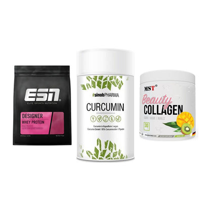 Regenerations-Set: ESN Designer + Sinob Curcumin + MST Beauty – alle enthaltenen Artikel