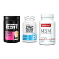 Regenerations-Set: ESN Designer + BioTech Zinc + Body Attack MSM – alle enthaltenen Artikel