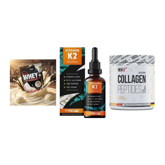 Regenerations-Set: Sinob Honest + ProFuel Vitamin + MST Collagen – alle enthaltenen Artikel