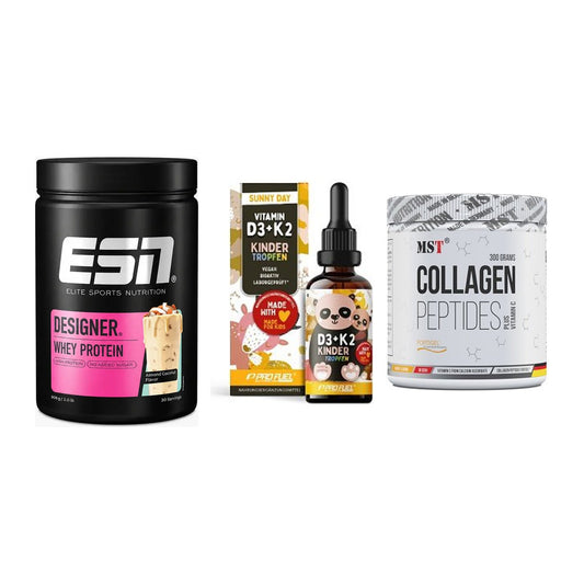 Regenerations-Set: ESN Designer + ProFuel VITAMIN + MST Collagen – alle enthaltenen Artikel