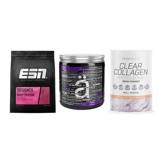 Regenerations-Set: ESN Designer + Nanosupps Hype + BioTech Clear – alle enthaltenen Artikel