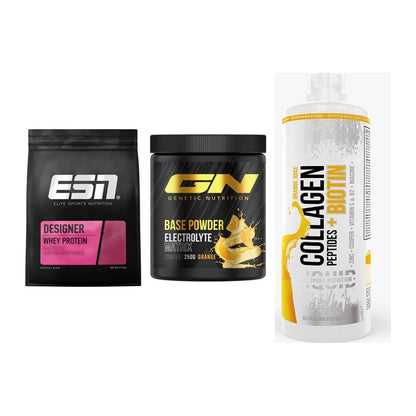 Regenerations-Set: ESN Designer + GN Base Powder + MST Collagen – alle enthaltenen Artikel