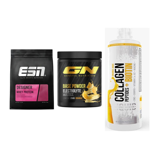 Regenerations-Set: ESN Designer + GN Base Powder + MST Collagen – alle enthaltenen Artikel