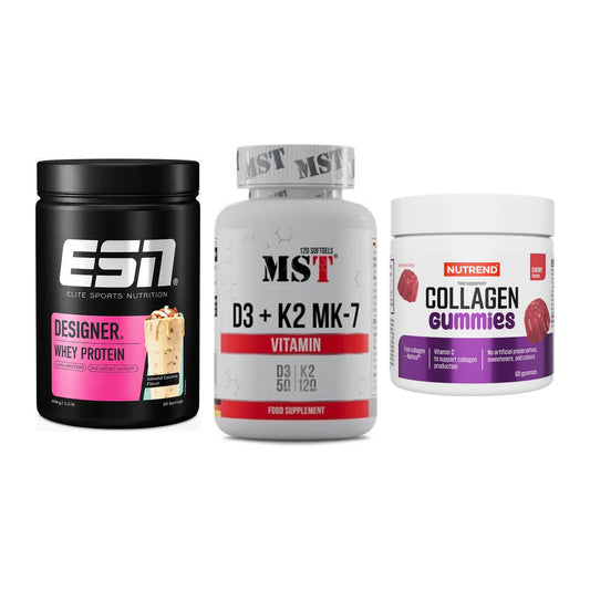 Regenerations-Set: ESN Designer + MST Vitamin D3 + Nutrend Collage – alle enthaltenen Artikel