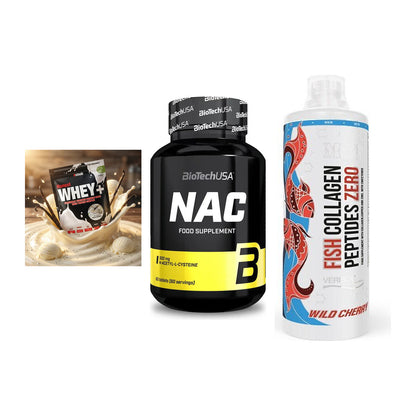 Regenerations-Set: Sinob Honest + BioTech NAC + MST Fish – alle enthaltenen Artikel