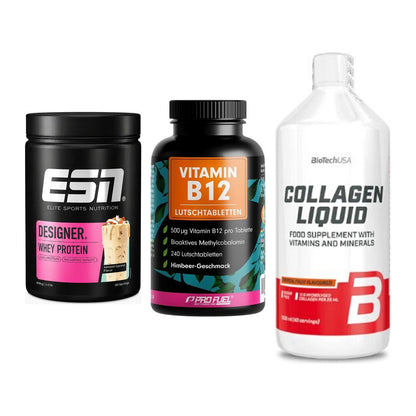 Regenerations-Set: ESN Designer + ProFuel Vitamin + BioTech Collage – alle enthaltenen Artikel