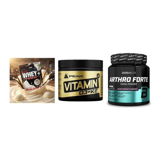 Regenerations-Set: Sinob Honest + Peak Vitamin + BioTech Arthro – alle enthaltenen Artikel