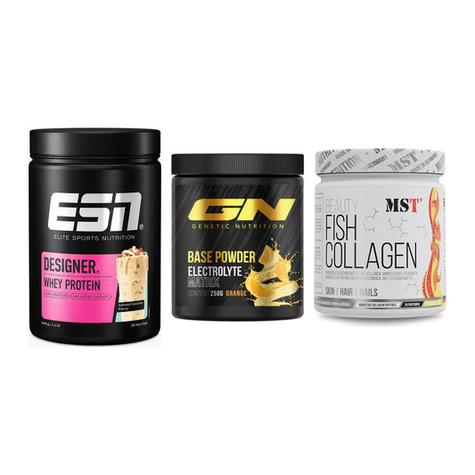 Regenerations-Set: ESN Designer + GN Base Powder + MST Beauty Fish – alle enthaltenen Artikel