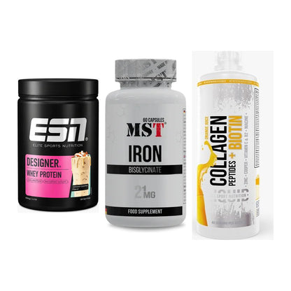 Regenerations-Set: ESN Designer + MST Iron + MST Collagen – alle enthaltenen Artikel