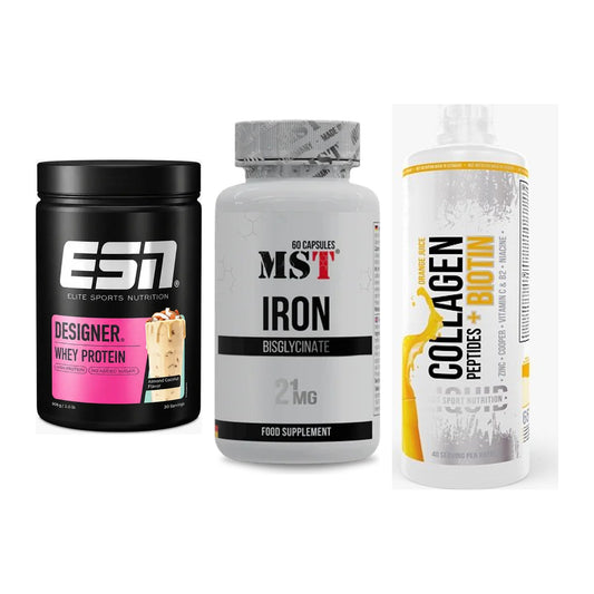 Regenerations-Set: ESN Designer + MST Iron + MST Collagen – alle enthaltenen Artikel