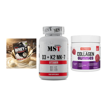 Regenerations-Set: Sinob Honest + MST Vitamin D3 + Nutrend Collage – alle enthaltenen Artikel