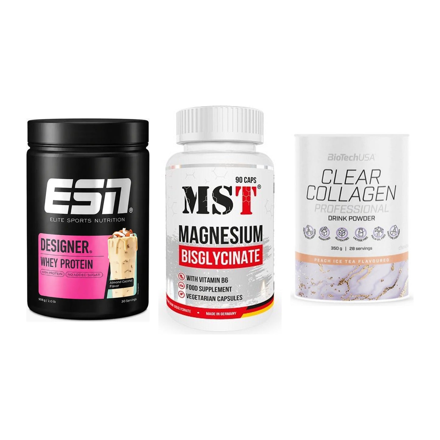 Regenerations-Set: ESN Designer + MST Magnesium + BioTech Clear – alle enthaltenen Artikel
