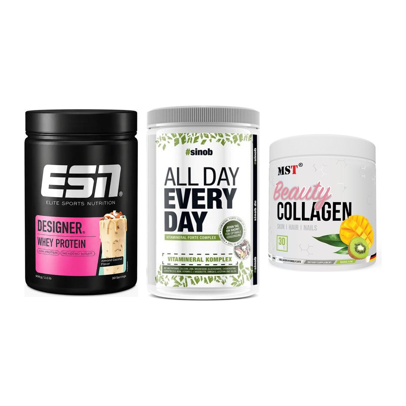 Regenerations-Set: ESN Designer + Sinob All Day + MST Beauty – alle enthaltenen Artikel