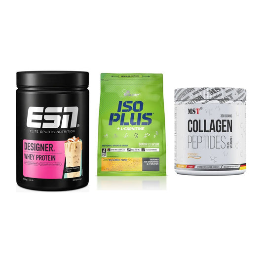 Regenerations-Set: ESN Designer + Olimp Iso Plus + MST Collagen – alle enthaltenen Artikel