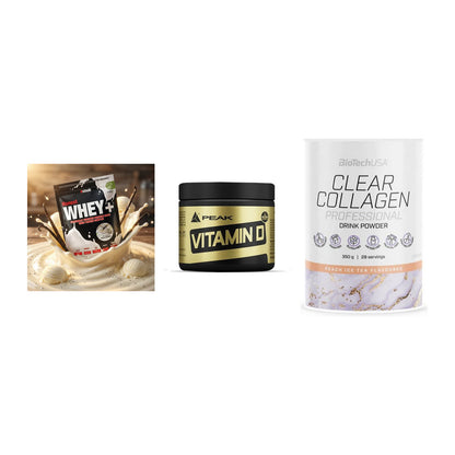 Regenerations-Set: Sinob Honest + Peak Vitamin D + BioTech Clear – alle enthaltenen Artikel