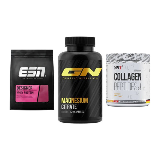 Regenerations-Set: ESN Designer + GN Magnesium + MST Collagen – alle enthaltenen Artikel