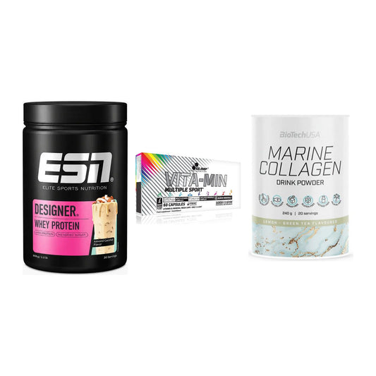 Regenerations-Set: ESN Designer + Olimp Vita-Min + BioTech Marine – alle enthaltenen Artikel
