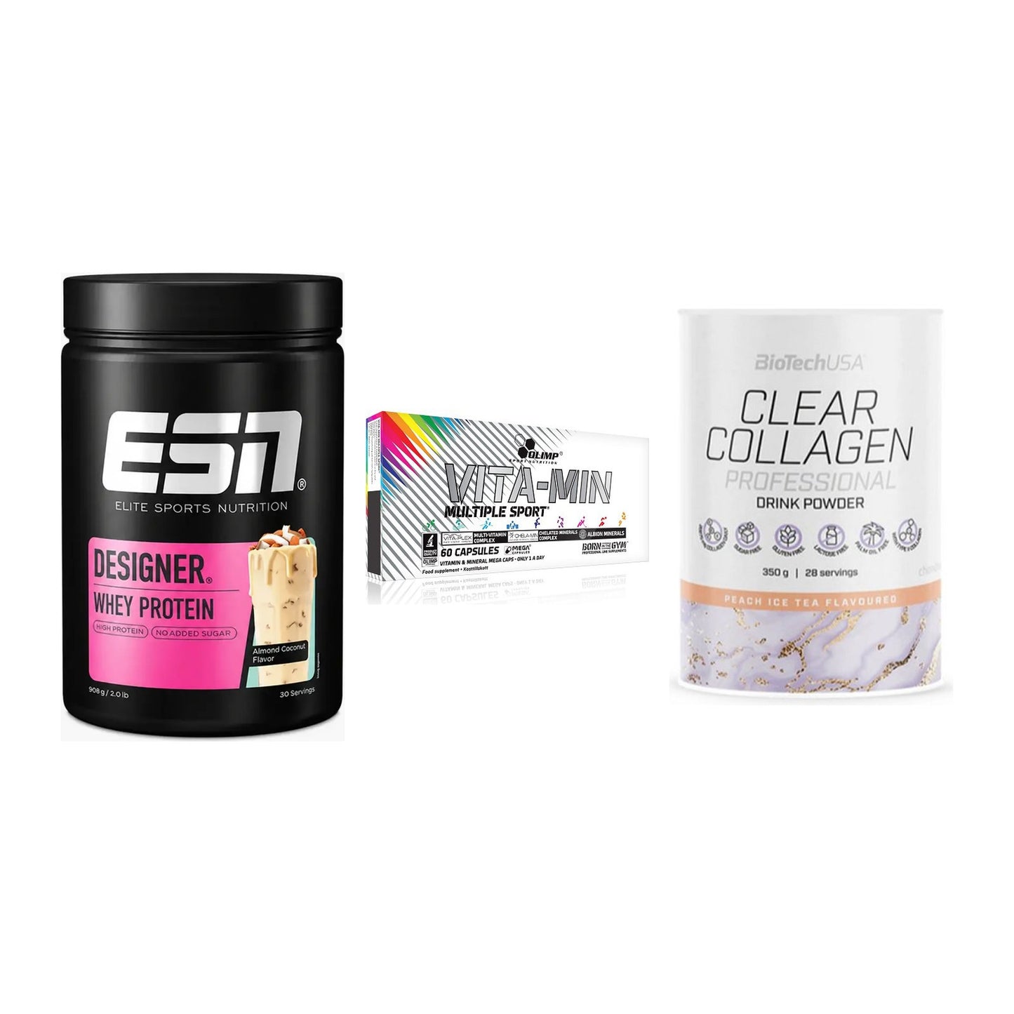 Regenerations-Set: ESN Designer + Olimp Vita-Min + BioTech Clear – alle enthaltenen Artikel
