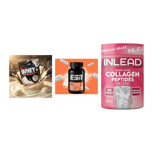Regenerations-Set: Sinob Honest + ESN Zinc + INLEAD Collagen – alle enthaltenen Artikel