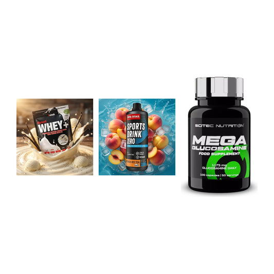 Regenerations-Set: Sinob Honest + Body Attack + Scitec Mega – alle enthaltenen Artikel