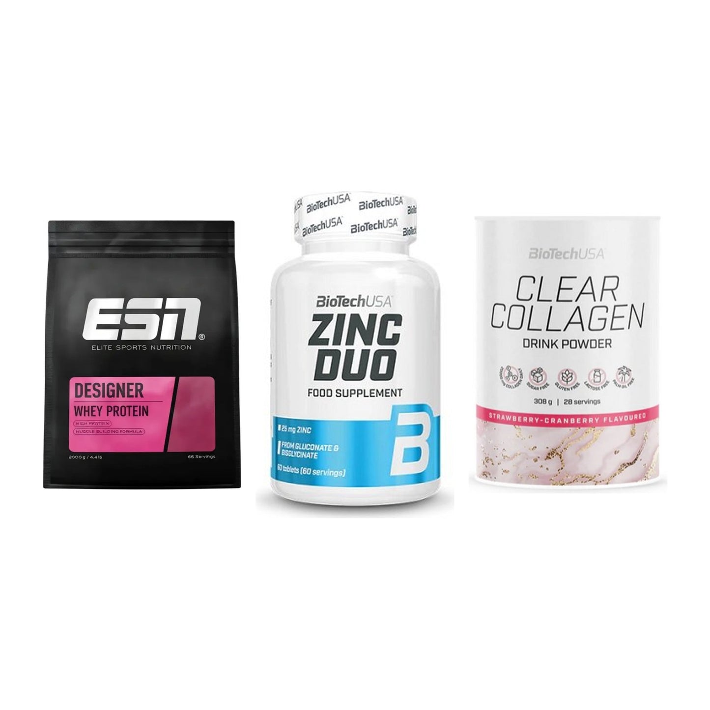 Regenerations-Set: ESN Designer + BioTech Zinc + BioTech Clear – alle enthaltenen Artikel