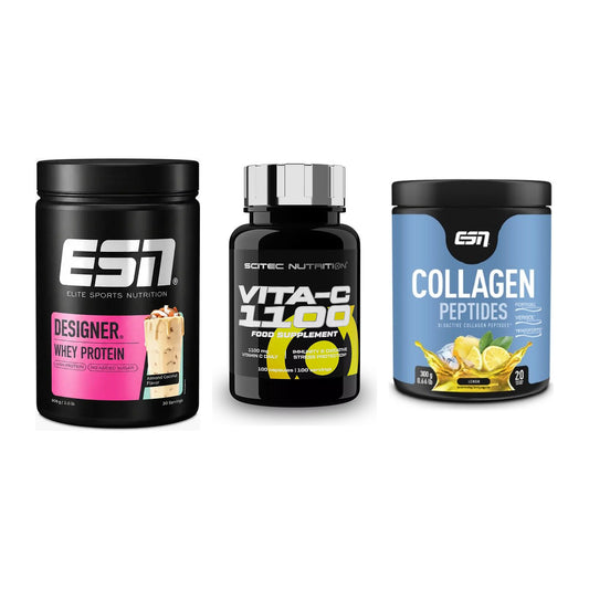 Regenerations-Set: ESN Designer + Scitec Vitamin + ESN Collagen – alle enthaltenen Artikel