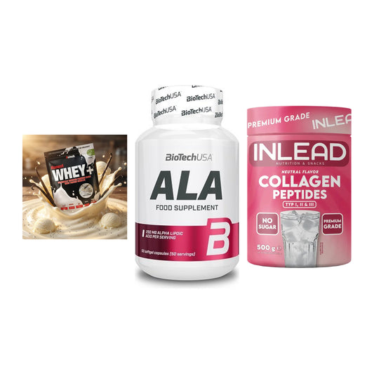 Regenerations-Set: Sinob Honest + BioTech ALA + INLEAD Collagen – alle enthaltenen Artikel