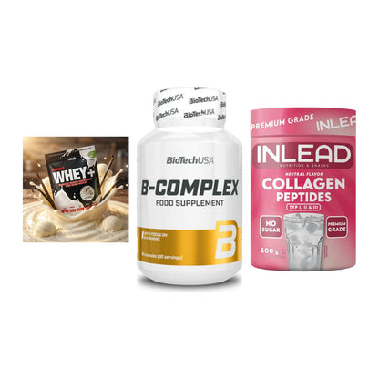 Regenerations-Set: Sinob Honest + BioTech B + INLEAD Collagen – alle enthaltenen Artikel