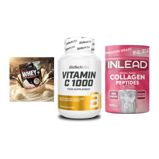 Regenerations-Set: Sinob Honest + BioTech Vitamin + INLEAD Collagen – alle enthaltenen Artikel