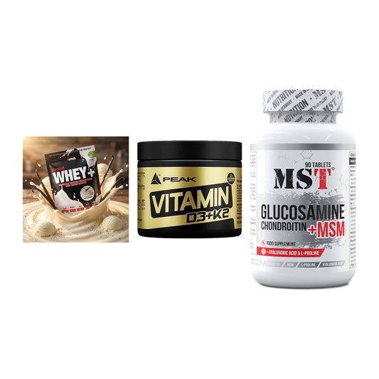 Regenerations-Set: Sinob Honest + Peak Vitamin + MST Glucosamine – alle enthaltenen Artikel