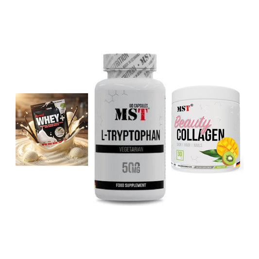 Regenerations-Set: Sinob Honest + MST Tryptophan + MST Beauty – alle enthaltenen Artikel