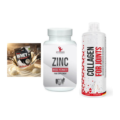 Regenerations-Set: Sinob Honest + #GYMJUICE ZINC + MST Collagen – alle enthaltenen Artikel