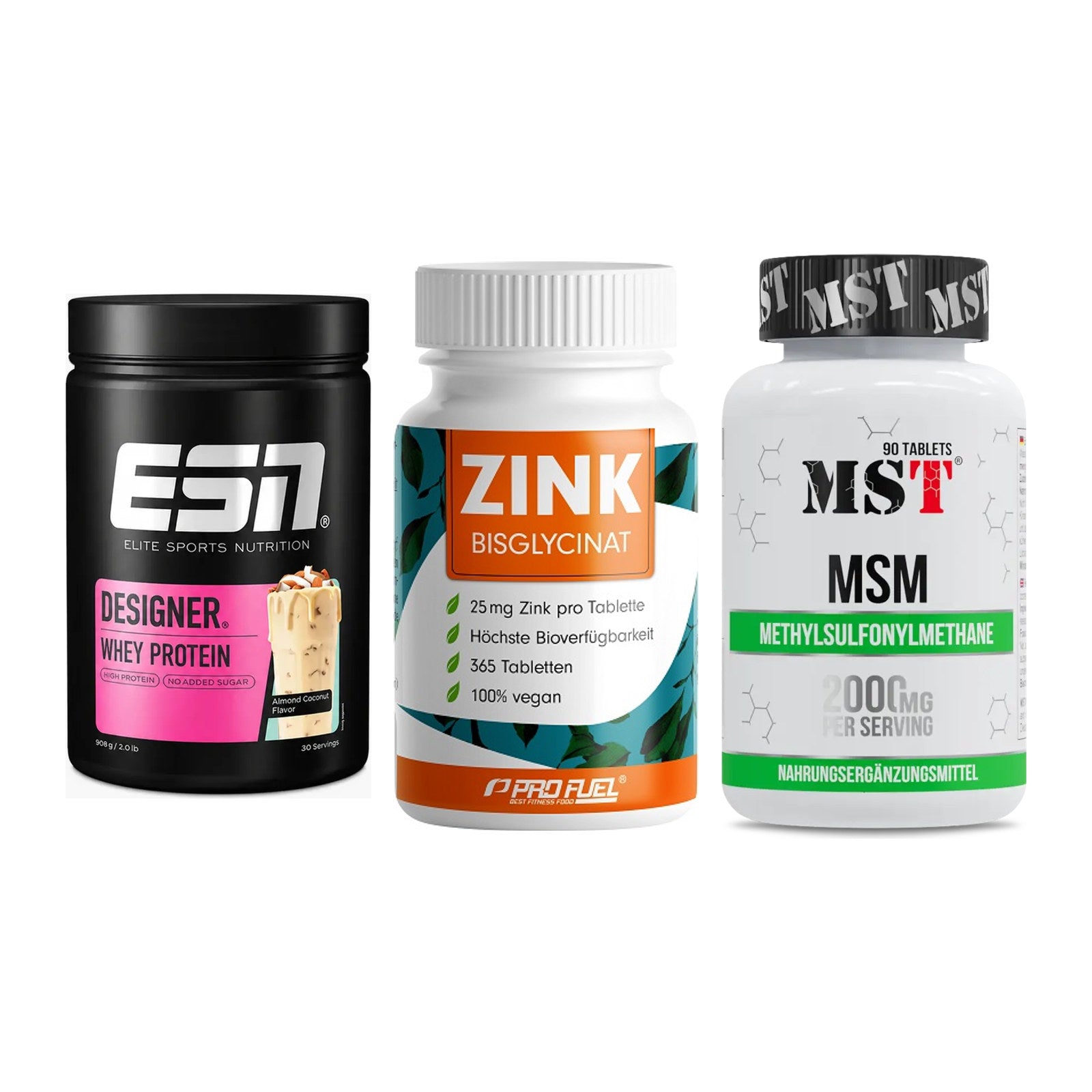 Regenerations-Set: ESN Designer + ProFuel Zink + MST MSM 2000 / – alle enthaltenen Artikel