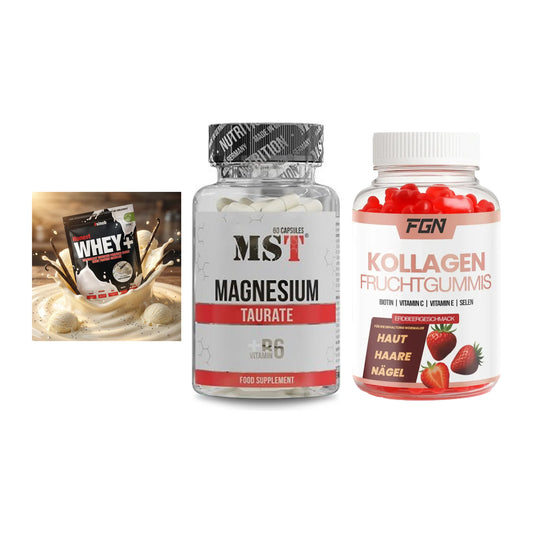Regenerations-Set: Sinob Honest + MST Magnesium + FGN Kollagen 60 – alle enthaltenen Artikel