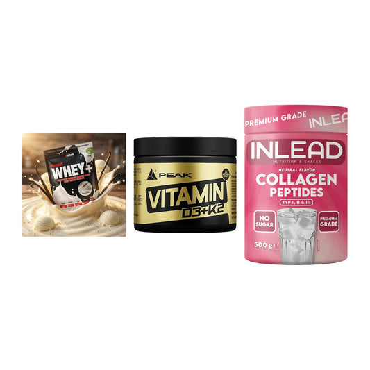 Regenerations-Set: Sinob Honest + Peak Vitamin + INLEAD Collagen – alle enthaltenen Artikel