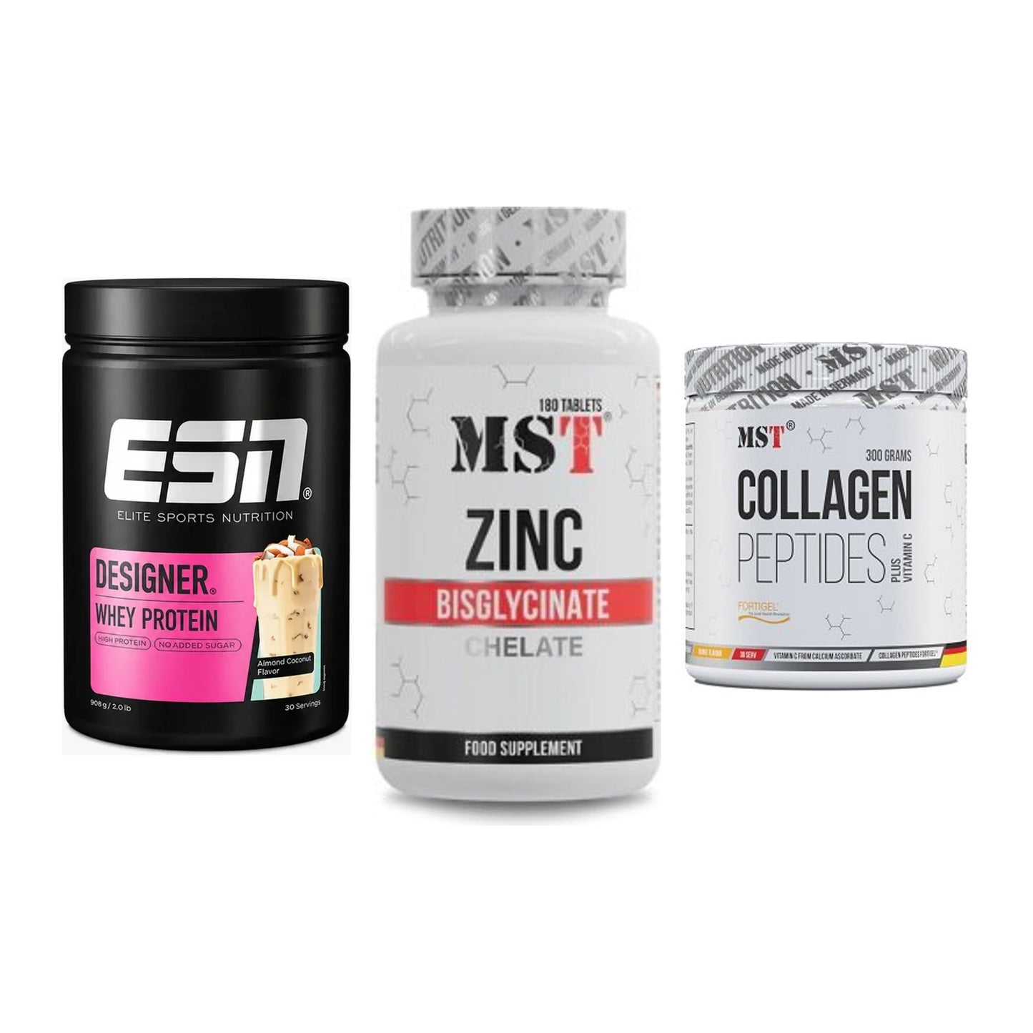 Regenerations-Set: ESN Designer + MST Zinc + MST Collagen – alle enthaltenen Artikel