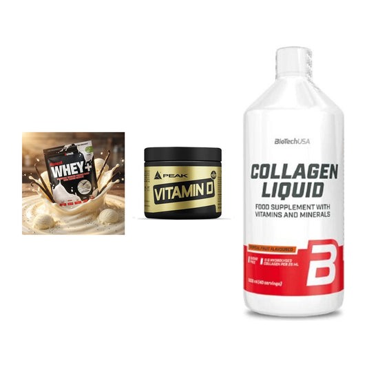 Regenerations-Set: Sinob Honest + Peak Vitamin D + BioTech Collage – alle enthaltenen Artikel
