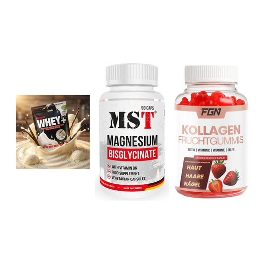 Regenerations-Set: Sinob Honest + MST Magnesium + FGN Kollagen 60 – alle enthaltenen Artikel
