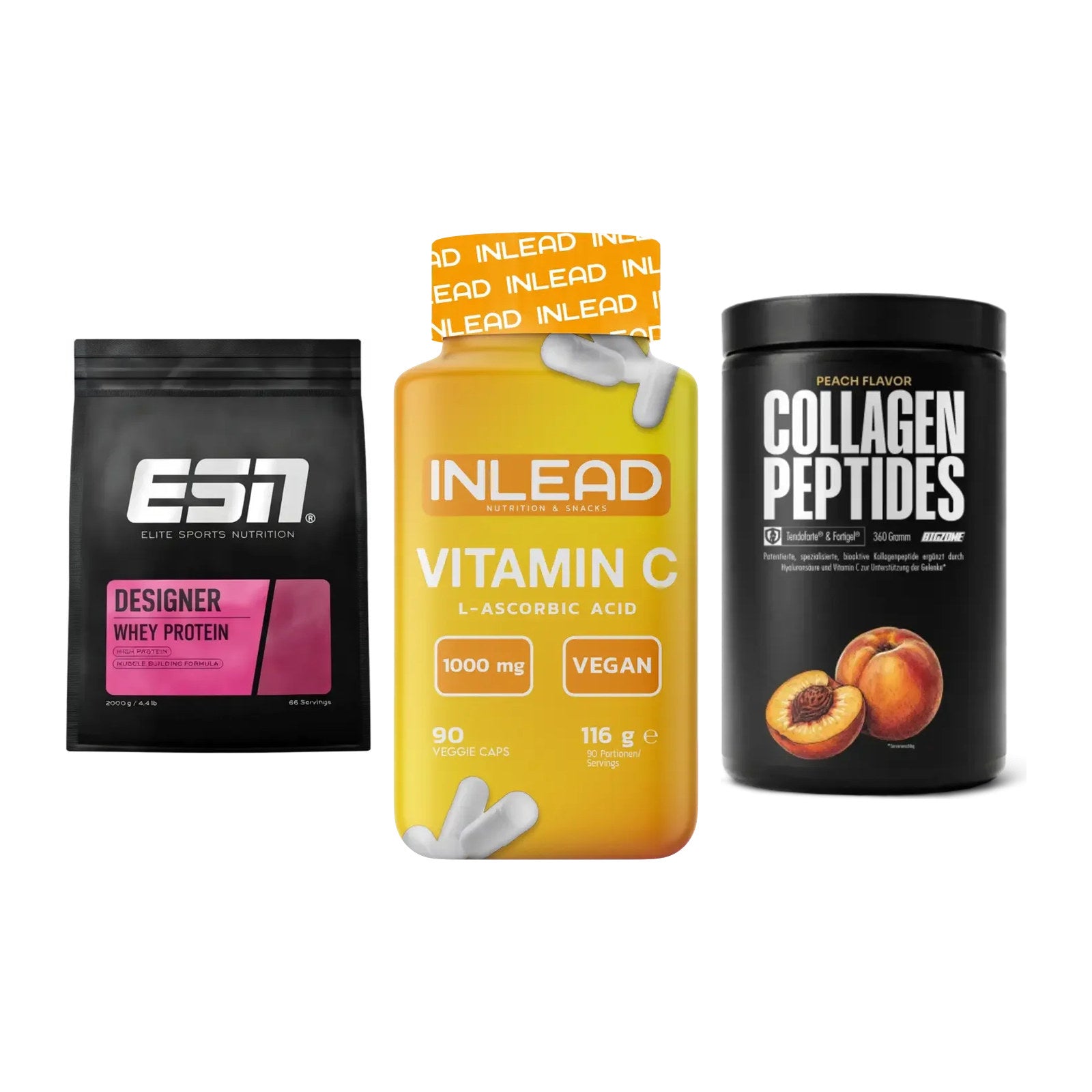 Regenerations-Set: ESN Designer + INLEAD Vitamin + Big Zone – alle enthaltenen Artikel
