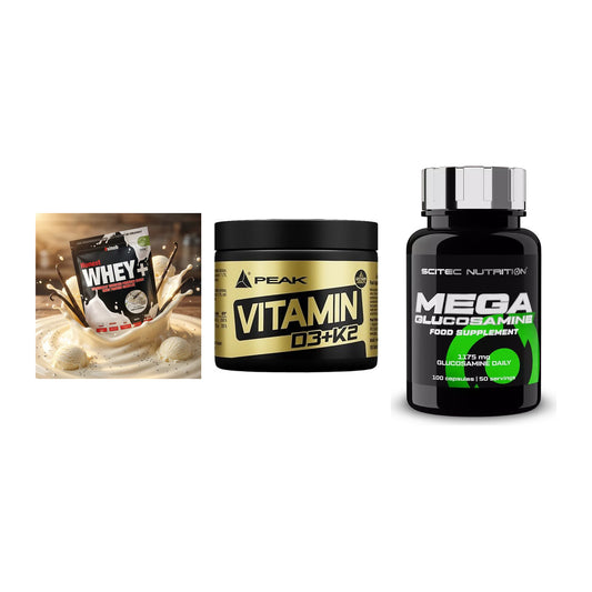 Regenerations-Set: Sinob Honest + Peak Vitamin + Scitec Mega – alle enthaltenen Artikel