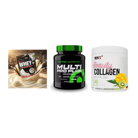 Regenerations-Set: Sinob Honest + Scitec Multi + MST Beauty – alle enthaltenen Artikel